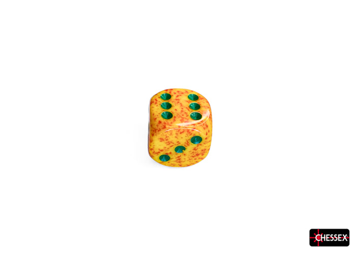 Chessex: Speckled Lotus 16mm d6 Dice Block (12 dice)