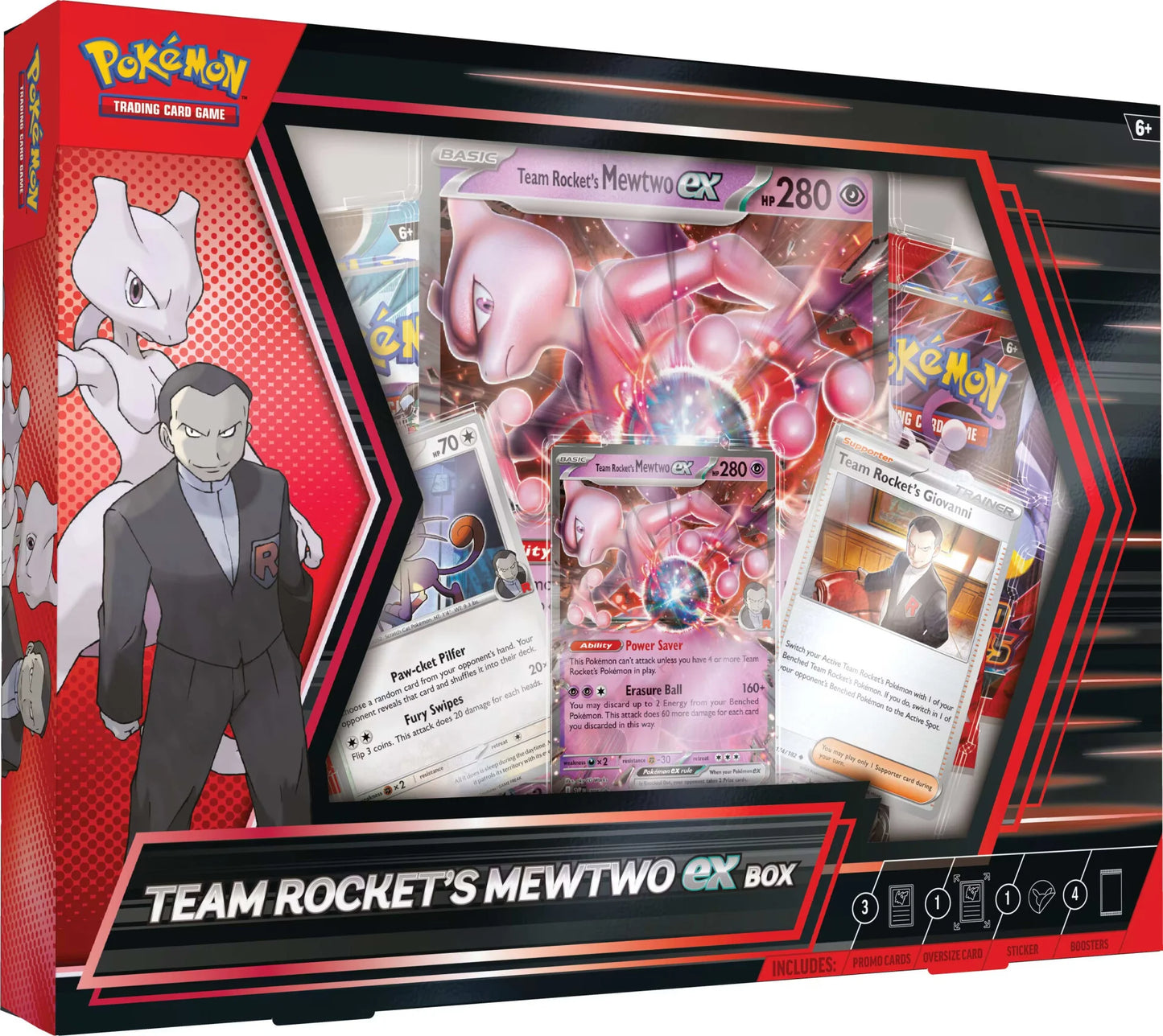 Pokémon (PKM) - Ewige Rivalen - Team Rockets Mewtu-ex Kollektion / Box - DE