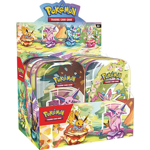 Pokémon (PKM) - Karmesin und Purpur 8.5 - Prismatische Entwicklungen / Prismatic Evolutions - Mini Tin - DE