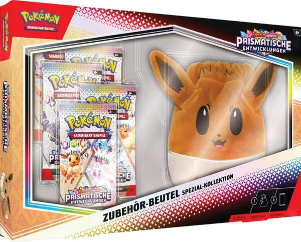 Pokémon (PKM) - Karmesin und Purpur 8.5 - Prismatische Entwicklungen / Prismatic Evolutions - Zubehör-Beutel Spezial-Kollektion / Accessory Pouch Special Collection - DE