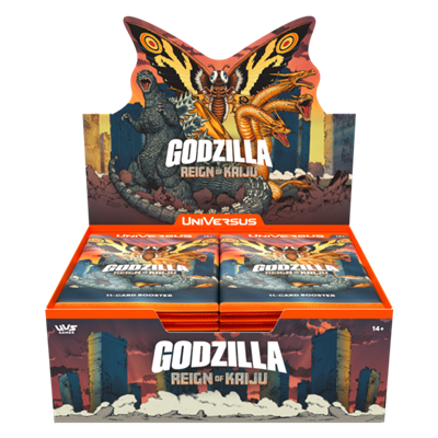 UniVersus CCG: Godzilla: Reign of Kaiju Booster Display (24 packs) - EN