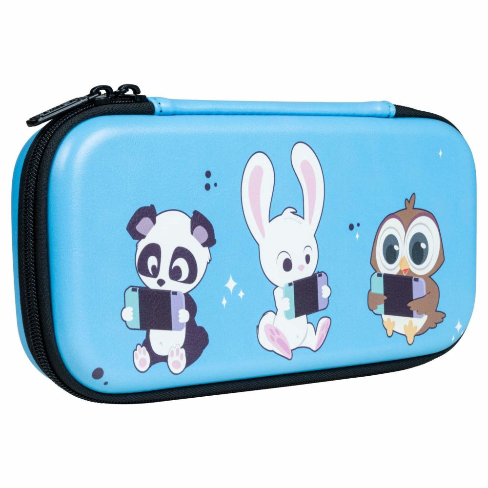 BIGBEN - Nintendo Switch - Transporttasche - Mehrfarbig / Hase, Eule und Panda