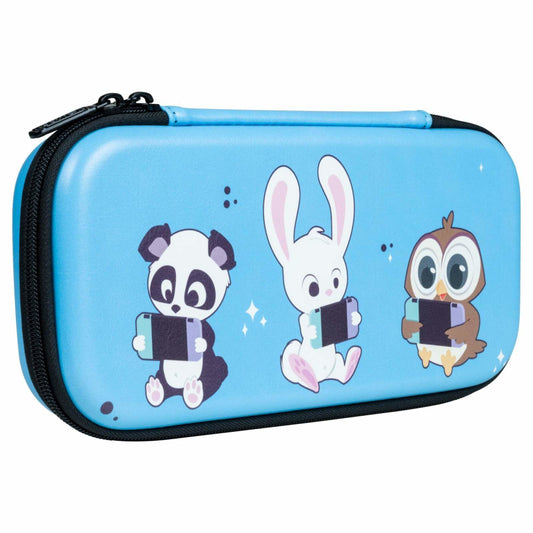 BIGBEN - Nintendo Switch - Transporttasche - Mehrfarbig / Hase, Eule und Panda