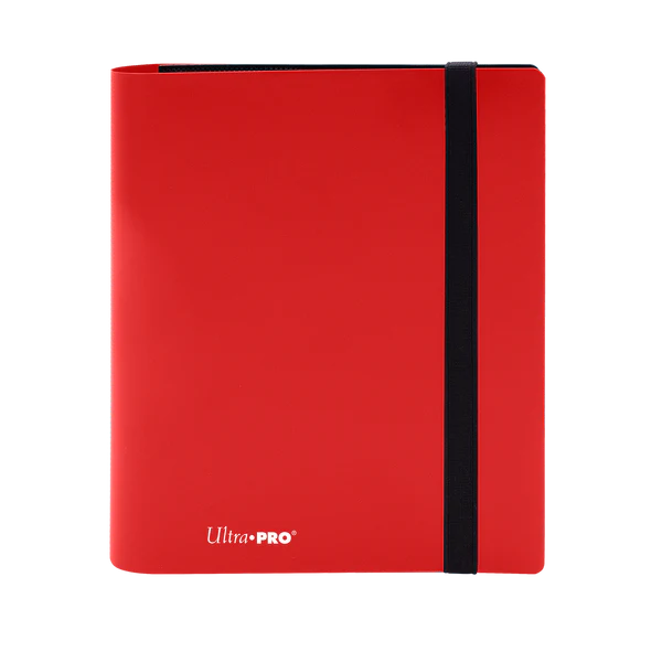 Ultra Pro (UP) - Eclipse 4-Pocket PRO-Binder - Apple Red