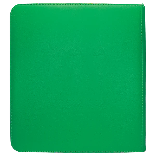 Ultra Pro (UP) - Vivid 12-Pocket Zippered PRO-Binder - Green