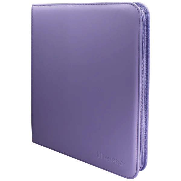 Ultra Pro (UP) - Vivid 12-Pocket Zippered PRO-Binder - Purple