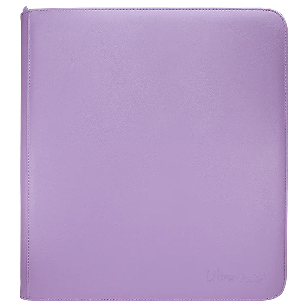 Ultra Pro (UP) - Vivid 12-Pocket Zippered PRO-Binder - Purple