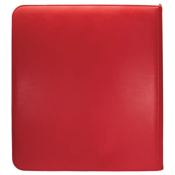 Ultra Pro (UP) - Vivid 12-Pocket Zippered PRO-Binder - Red