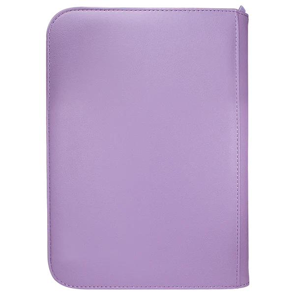 Ultra Pro (UP) - Vivid 4-Pocket Zippered PRO-Binder: Purple