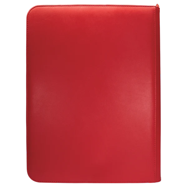 Ultra Pro (UP) - Vivid 9-Pocket Zippered PRO-Binder: Red