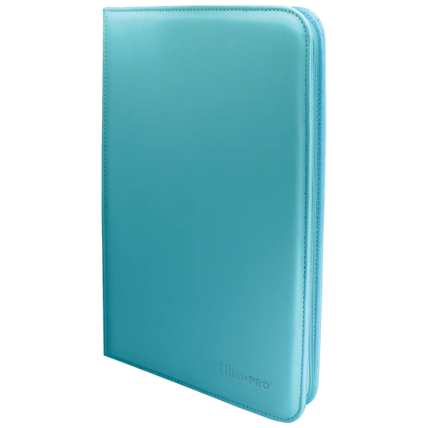 Ultra Pro (UP) - Vivid 9-Pocket Zippered PRO-Binder: Light Blue