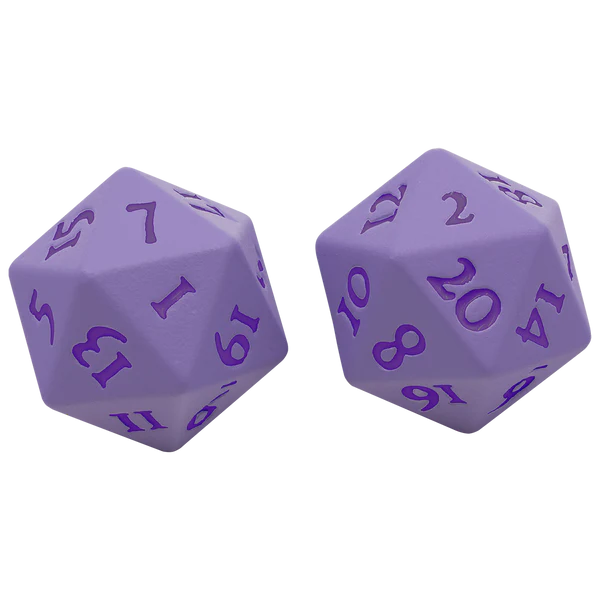 Ultra Pro (UP) - Vivid Heavy Metal Dice - Purple