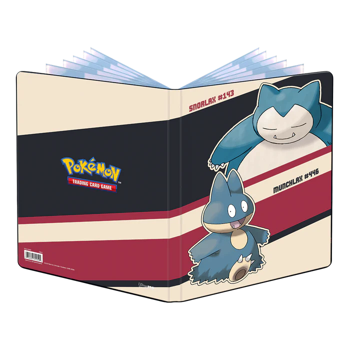 Pokémon (PKM) - Snorlax and Munchlax / Relaxo und Mampfaxo 9-Pocket Portfolio