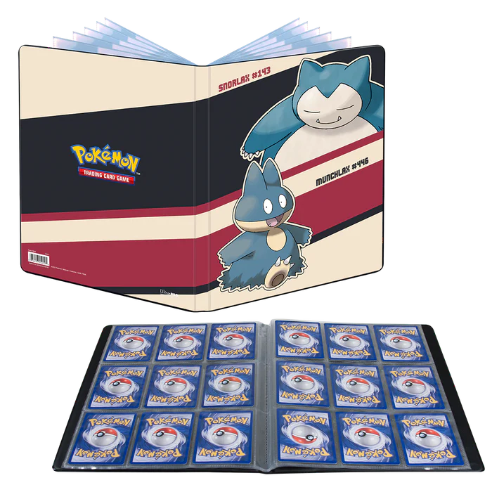 Pokémon (PKM) - Snorlax and Munchlax / Relaxo und Mampfaxo 9-Pocket Portfolio