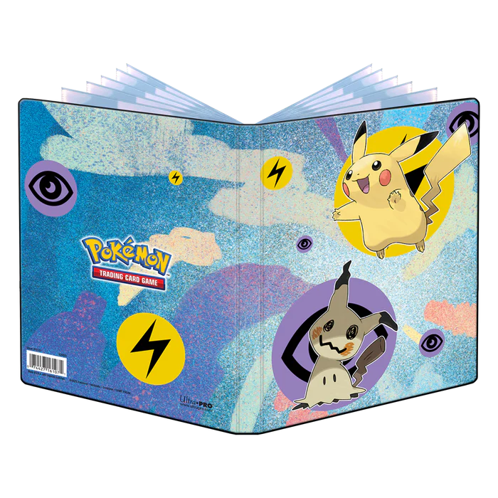 Ultra Pro (UP) - Pikachu & Mimigma 4-Pocket Portfolio für Pokémon (PKM)