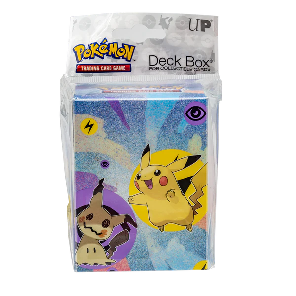 Ultra Pro (UP) - Pikachu & Mimigma / Mimikyu Full-View Deck Box für Pokémon (PKM)