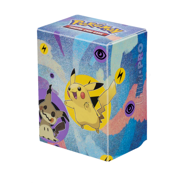 Ultra Pro (UP) - Pikachu & Mimigma / Mimikyu Full-View Deck Box für Pokémon (PKM)