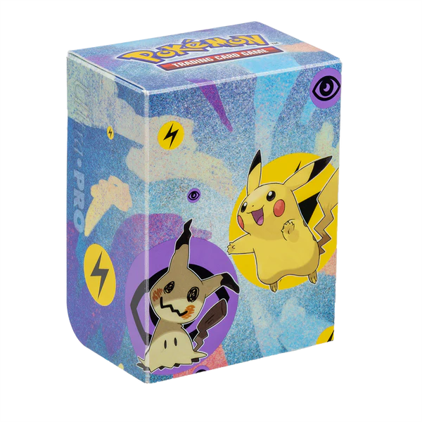 Ultra Pro (UP) - Pikachu & Mimigma / Mimikyu Full-View Deck Box für Pokémon (PKM)