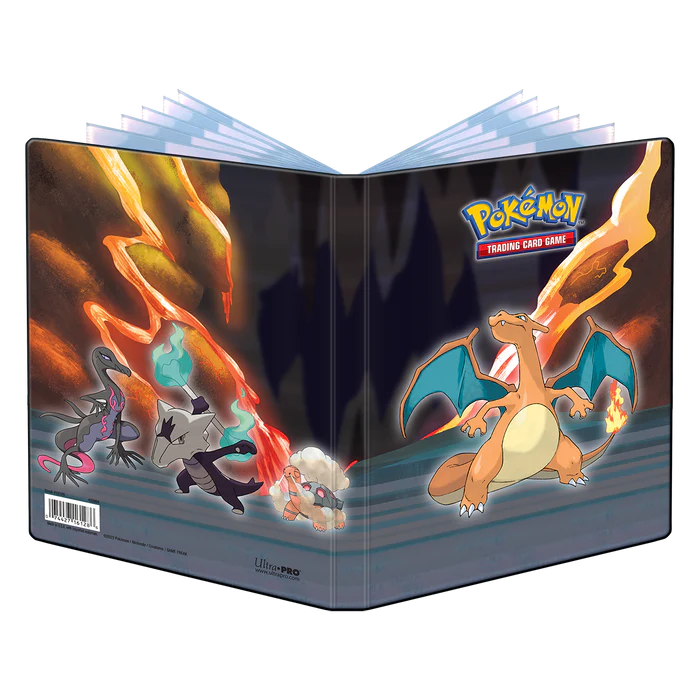 Ultra Pro (UP) - Gallery Series: Scorching Summit 4-Pocket Portfolio für Pokémon (PKM)