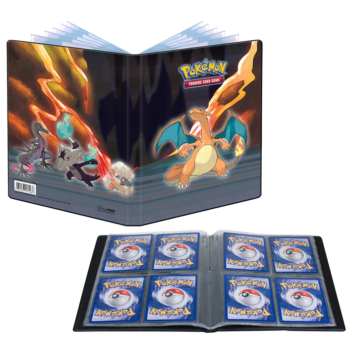 Ultra Pro (UP) - Gallery Series: Scorching Summit 4-Pocket Portfolio für Pokémon (PKM)