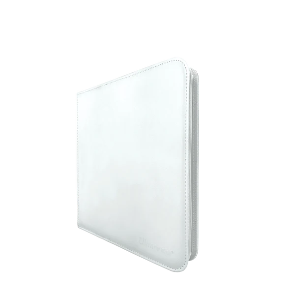 Ultra Pro (UP) - Vivid 9-Pocket Zippered PRO-Binder: White