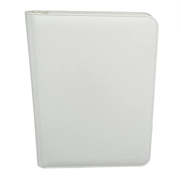 Ultra Pro (UP) - Vivid 9-Pocket Zippered PRO-Binder: White