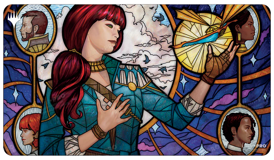 Ultra Pro (UP) - Dominaria United Jhoira, Ageless Innovator Standard Gaming Playmat / Spielmatte für Magic: The Gathering