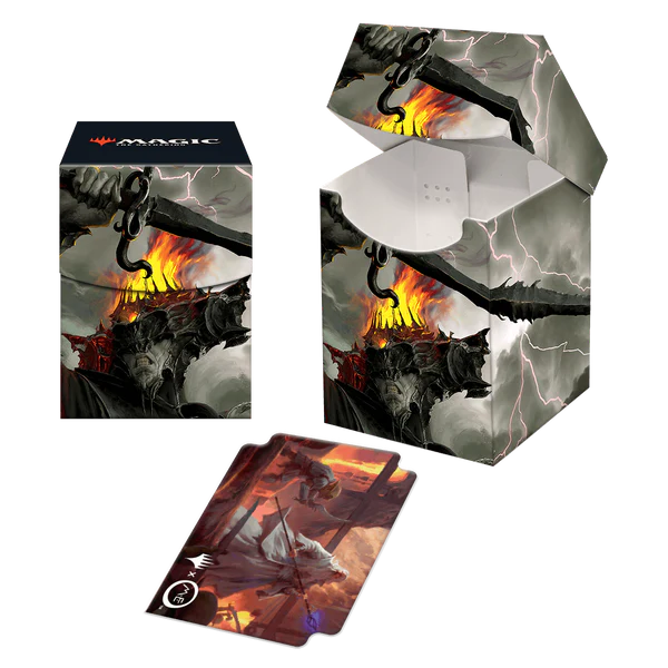 Ultra Pro (UP) - The Lord of the Rings: Tales of Middle-earth Sauron 100+ Deck Box für Magic: The Gathering