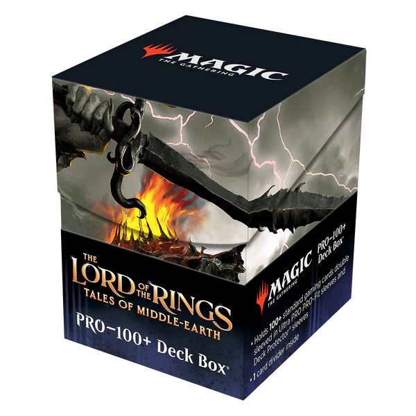 Ultra Pro (UP) - The Lord of the Rings: Tales of Middle-earth Sauron 100+ Deck Box für Magic: The Gathering