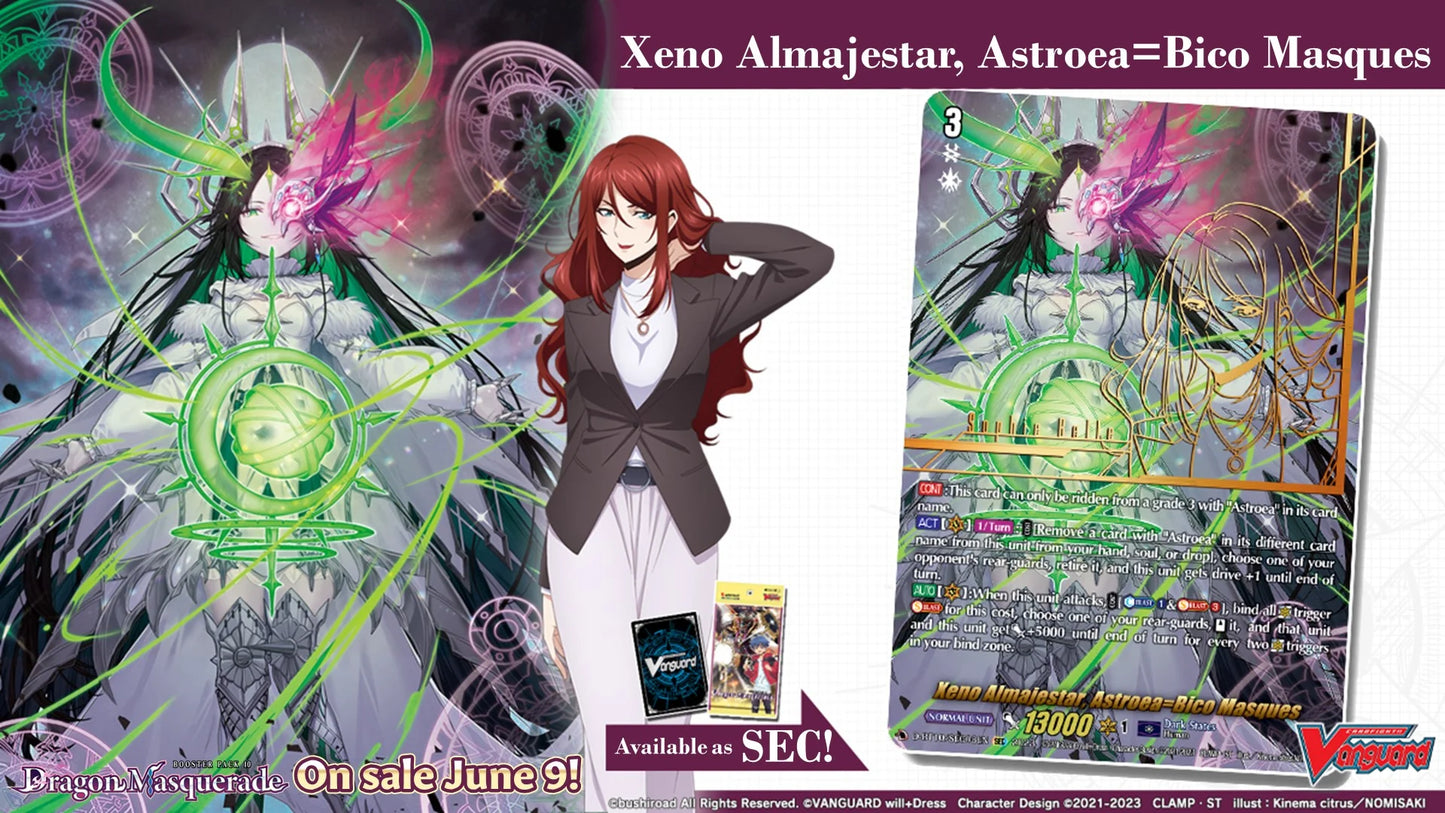 card fight!! Vanguard - Dragon Masquerade Booster Display 10 (16 Packs) - EN