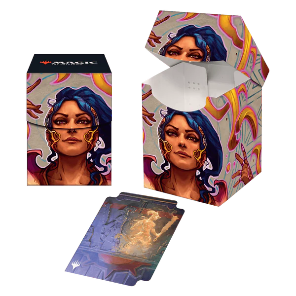 Ultra Pro (UP) - The Lost Caverns of Ixalan Saheeli, the Sun’s Brilliance 100+ Deck Box® für Magic: The Gathering