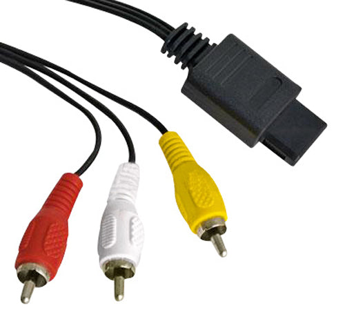 Multi AV Chinch Kabel N64, SNES, GC