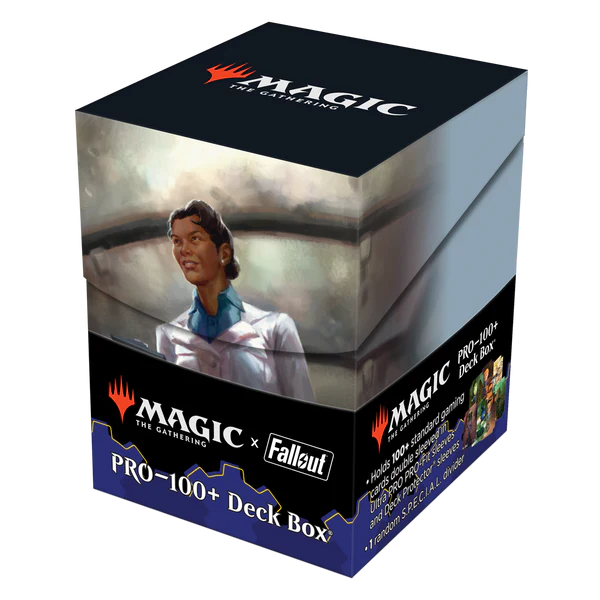 Ultra Pro (UP) - Fallout® Dr. Madison Li 100+ Deck Box® für Magic: The Gathering