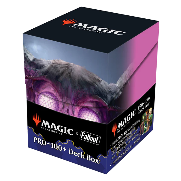Ultra Pro (UP) - Fallout® The Wise Mothman 100+ Deck Box® für Magic: The Gathering