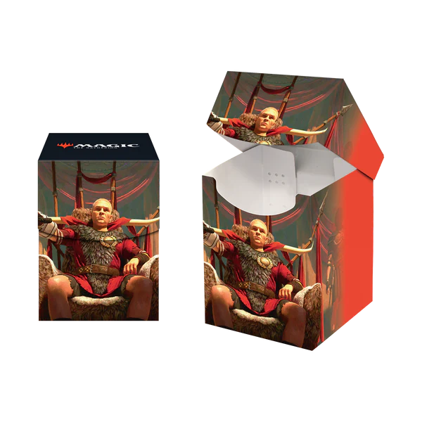 Ultra Pro (UP) - Fallout® Caesar, Legion’s Emperor 100+ Deck Box® für Magic: The Gathering