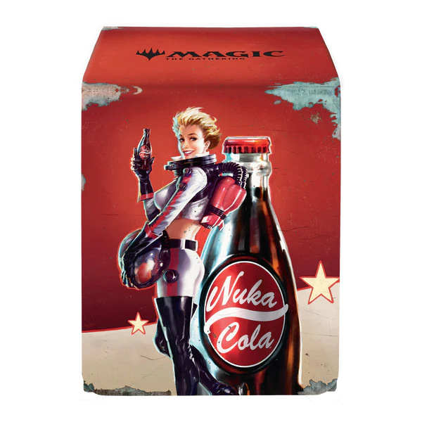 Ultra Pro (UP) - Fallout® Nuka-Cola Pinup Alcove Flip Deck Box für Magic: The Gathering