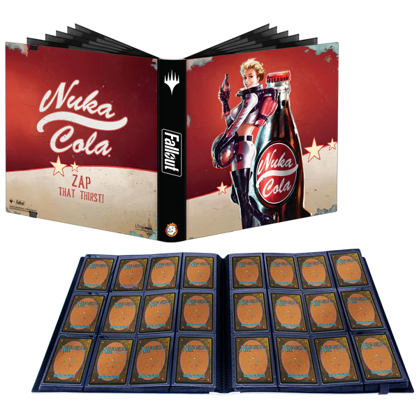 Ultra Pro (UP) - Fallout® Nuka-Cola Pinup 12-Pocket PRO-Binder für Magic: The Gathering