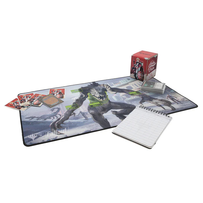 Ultra Pro (UP) - Fallout® V.A.T.S. Black Stitched Standard Gaming Playmat / Spielmatte für Magic: The Gathering