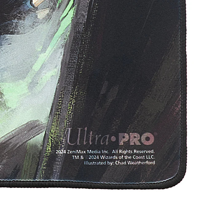Ultra Pro (UP) - Fallout® Mysterious Stranger Black Stitched Standard Gaming Playmat / Spielmatte für Magic: The Gathering