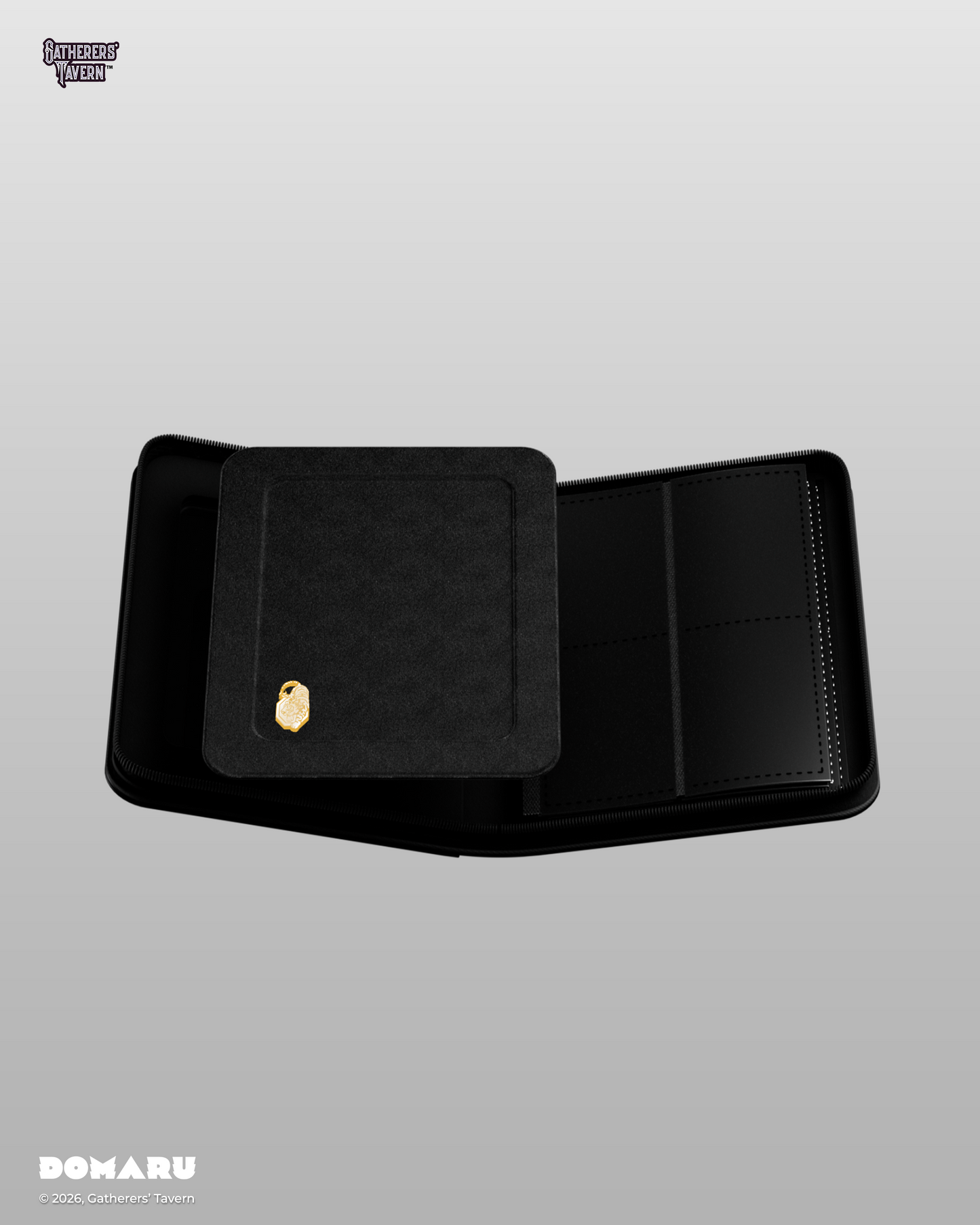 Gatherers' Tavern - DOMARU 4-Pocket DECO PIN BINDER: Sacred Beasts: White Arbiter