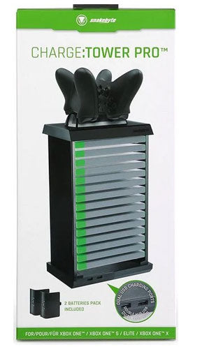 XB-One Ladestation Charge:Tower PROUSB-Verteiler + Ladestation für 2 + Akku