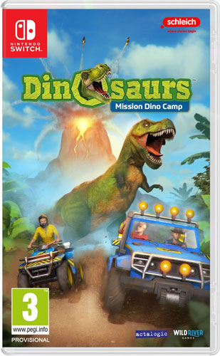 Schleich Dinosaurs mission Dino Camp SWITCH mult multilingual