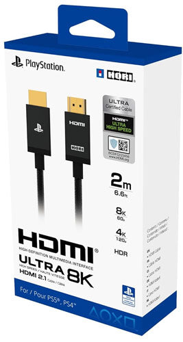 PS5 HDMI Kabel 2.1 8K 2m HORI