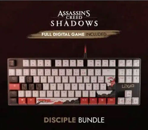 PC Gaming Keyboard "AC Shadows" incl. Assassins Creed Shadows PC Vollversion