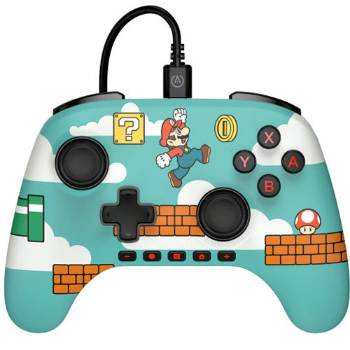 NSW2 Controller Advantage wired Mario Time! PowerA