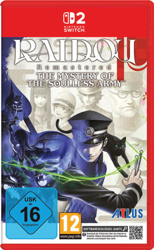 Raidou Remast. Mystery of Soulles Army NSW2 SSK Software-Schlüssel-Karte