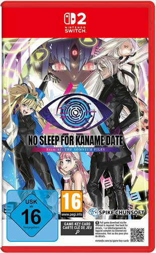 No Sleep for Kaname Date NSW2 Aiba Edition From AI: THE SOMNIUM FILES (SSK) Softwareschlüsselkarte