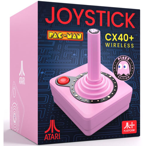 Atari CX40+ Pac-Man Joystick pink