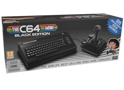 C64 Mini Black Edition (ohne Netzteil)