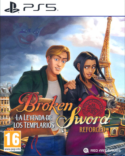 Baphomets Fluch Verschwörung d. Tempelri. PS-5 UK Broken Sword